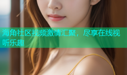 海角社区视频激情汇聚，尽享在线视听乐趣