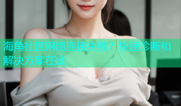 海角社区网络连接失败？快速诊断和解决方案在此