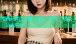 海角社区成人版：社交、学习、娱乐一站式平台