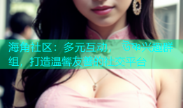 海角社区：多元互动， উষ্ণ兴趣群组，打造温馨友善的社交平台