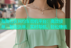 海角社区网约车司机平台：高效接单，智能派单，实时导航，轻松赚钱
