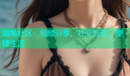 海角社区：视频分享、社交互动、便捷生活