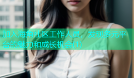 加入海角社区工作人员，发现多元平台的魅力和成长机会(1)