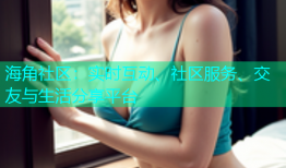 海角社区：实时互动、社区服务、交友与生活分享平台