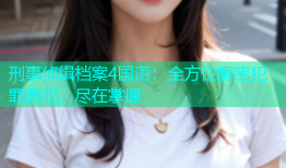 刑事侦缉档案4国语：全方位解密犯罪真相，尽在掌握