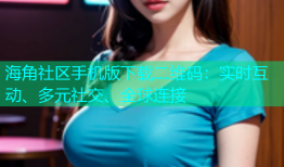 海角社区手机版下载二维码：实时互动、多元社交、全球连接