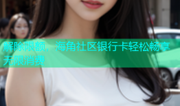 解除限额，海角社区银行卡轻松畅享无限消费