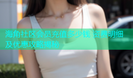 海角社区会员充值多少钱 资费明细及优惠攻略揭秘