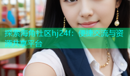 探索海角社区hj24f：便捷交流与资源共享平台