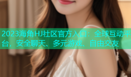 2023海角HJ社区官方入口：全球互动平台，安全聊天、多元游戏、自由交友