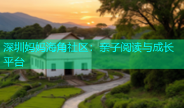 深圳妈妈海角社区：亲子阅读与成长平台