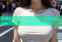 海角社区VIP：轻松社交，丰富活动，安全互动，发现志同道合的朋友