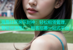 海角社区房东封神：轻松租赁管理，智能房源推广，租客招募一站式平台