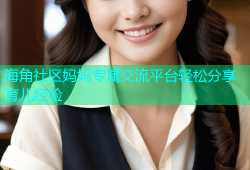 海角社区妈妈专属交流平台轻松分享育儿经验