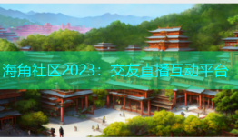 海角社区2023：交友直播互动平台