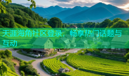 天涯海角社区登录，畅享热门话题与互动
