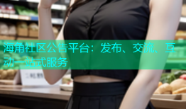 海角社区公告平台：发布、交流、互动一站式服务