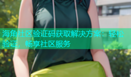 海角社区验证码获取解决方案：轻松验证，畅享社区服务