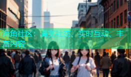 海角社区：真实社交、实时互动、丰富内容