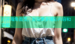 打开海角首页，发现更多精彩内容和功能