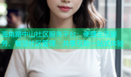 海角路中山社区服务平台：便捷生活服务、智慧社区管理、共享互助一站式体验