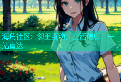 海角社区：邻里互动，生活信息，一站直达
