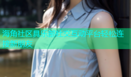 海角社区具乐部社交互动平台轻松连接新朋友