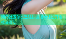 海角社区怎么登陆快速指南轻松开启社交互动