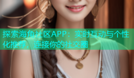 探索海角社区APP：实时互动与个性化推荐，连接你的社交圈