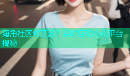 海角社区封了没？实时互动交流平台揭秘
