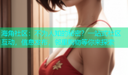 海角社区：不为人知的秘密？一站式社区互动，信息发布，邻里购物等你来探索