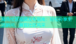 海角社区视频发布指南：轻松分享生活瞬间，展现社区风采