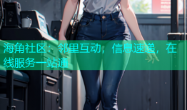 海角社区：邻里互动，信息速递，在线服务一站通