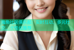 海角社区俱乐部：实时互动、多元社交、个性化推荐
