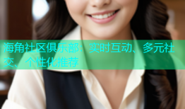 海角社区俱乐部：实时互动、多元社交、个性化推荐