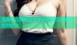 海角社区国际社交平台轻松互动发现志同好友
