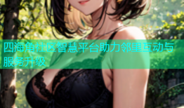 四海角社区智慧平台助力邻里互动与服务升级