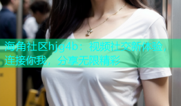 海角社区hjg4b：视频社交新体验，连接你我，分享无限精彩
