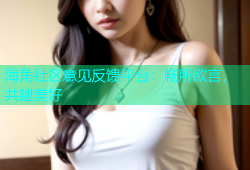 海角社区意见反馈平台：畅所欲言，共建美好