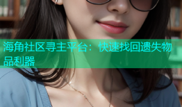 海角社区寻主平台：快速找回遗失物品利器