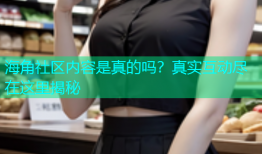 海角社区内容是真的吗？真实互动尽在这里揭秘