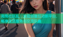 海角社区乱：发现邻里互动新平台，畅享生活服务与交流乐趣