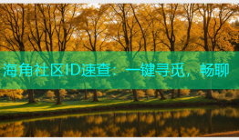 海角社区ID速查：一键寻觅，畅聊