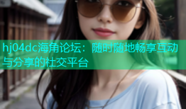 hj04dc海角论坛：随时随地畅享互动与分享的社交平台