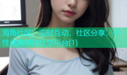 海角社区：实时互动、社区分享、个性化推荐的社交平台(1)