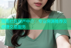 海角社区房产中介：专业房源推荐及便捷交易服务