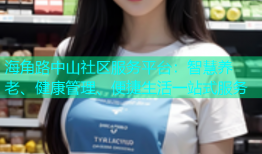 海角路中山社区服务平台：智慧养老、健康管理、便捷生活一站式服务