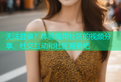 无法登录？体验海角社区的视频分享、社交互动和社区服务吧
