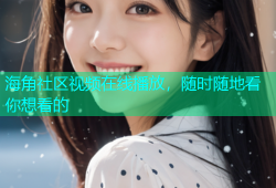 海角社区视频在线播放，随时随地看你想看的