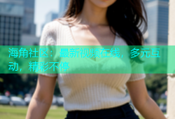 海角社区：最新视频在线，多元互动，精彩不停